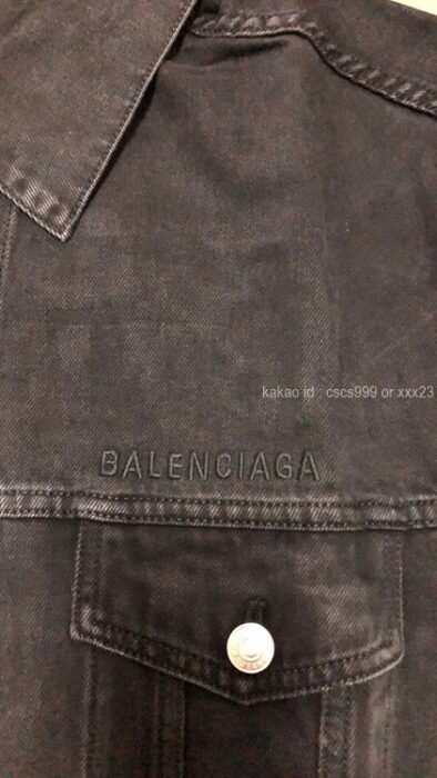 2026.03.03_[허ㅇㅇ 고객님 주문제품 검수사진] 발렌시아가 데님 자켓 레플리카 미러급 SA급 S급 고퀄리티 하이엔드 최상급 이미테이션 청자켓 9