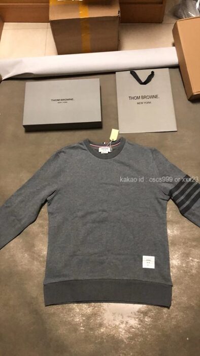 2026.03.07_[김ㅇㅇ 고객님 주문제품 검수사진] 톰브라운 맨투맨 레플리카 미러급 SA급 S급 고퀄리티 하이엔드 최상급 이미테이션 긴팔 라운드티 2