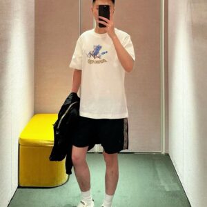 버버리 비치 선베드 프린트 반팔티 화이트 레플리카 미러급 SA급 S급 고퀄리티 하이엔드 최상급 의류 [남성여성공용]