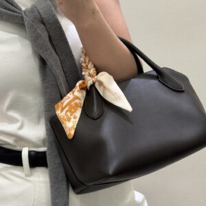 더로우 TERRASSE BAULETTO 테라쎄 바울레토 더블핸들 레더 숄더백 다크 브라운 레플리카 미러급 SA급 S급 고퀄리티 최상급 하이엔드 가방 [여성]