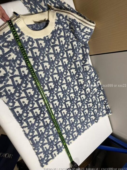 2026.03.22_[정ㅇㅇ 고객님 주문제품 검수사진] 디올 긴팔 라운드 니트 레플리카 미러급 SA급 S급 고퀄리티 9