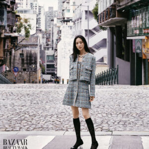 샤넬 체크 우븐 단추 민소매 원피스 파보니누스 레플리카 미러급 SA급 S급 고퀄리티 하이엔드 최상급 의류 [여성]