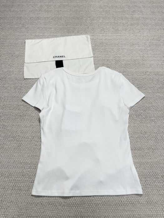 샤넬 CC로고 블랙 나비매듭 반팔티 레플리카 미러급 SA급 S급 고퀄리티 하이엔드 최상급 의류 [여성] 5