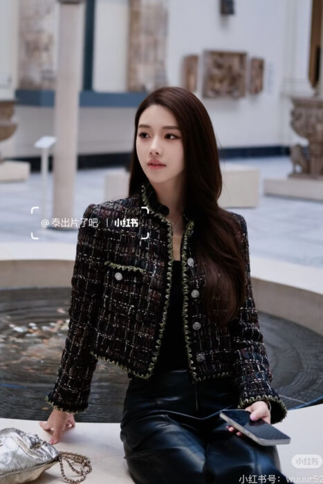 샤넬 빈티지 멀티 컬러 체크 트위드 자켓 레플리카 미러급 SA급 S급 고퀄리티 하이엔드 최상급 의류 [여성] 2