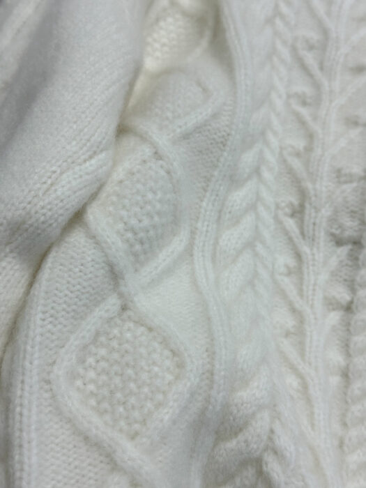 샤넬 코코 neige 캐시미어 자카드 가디건 화이트 레플리카 미러급 SA급 S급 고퀄리티 하이엔드 최상급 의류 [여성] 9