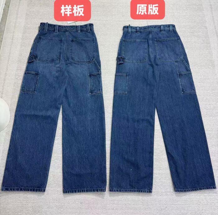 샤넬 26P 뒷면 CC로고 순색 청바지 블루 레플리카 미러급 SA급 S급 고퀄리티 하이엔드 최상급 의류 [여성] 3