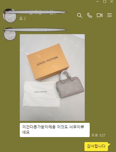 루이비통 크로스 핸드백 가방