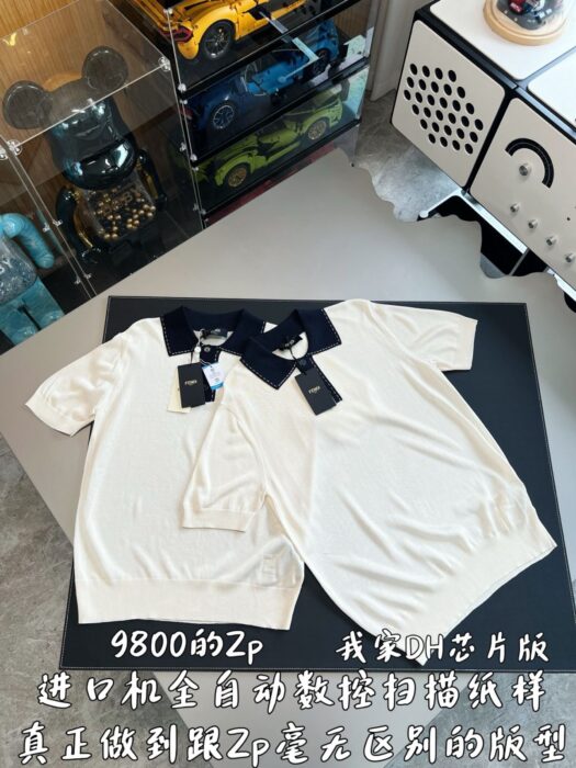 펜디 폴로 셔츠 화이트 칼라티 반팔티 FZC162B04VF1WOI 레플리카 미러급 SA급 S급 고퀄리티 하이엔드 최상급 의류 [남성여성공용] 5