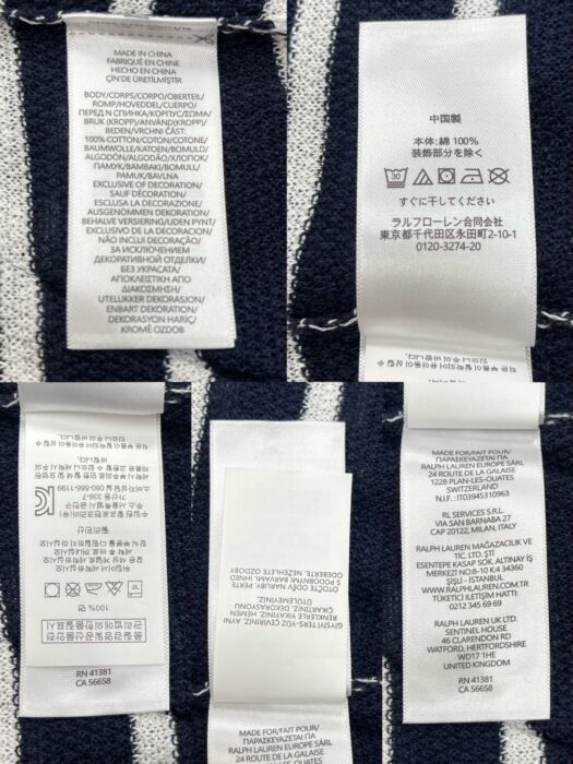 폴로 랄프로렌 스트라이프 반팔 폴로 카라티 반팔티 네이비 레플리카 미러급 SA급 S급 고퀄리티 하이엔드 최상급 의류 [남성여성공용] 11
