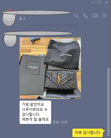 입생로랑 엔벨로프백 스몰