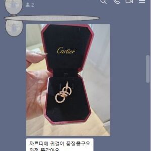 까르띠에 귀걸이