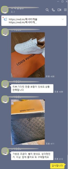 루이비통 아폴로 클러치백 & 스니커즈