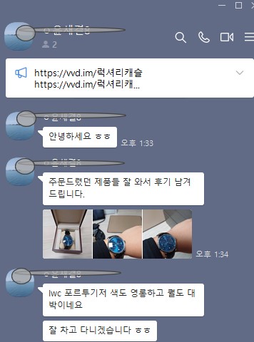 IWC 시계 포르투기저 IW500700