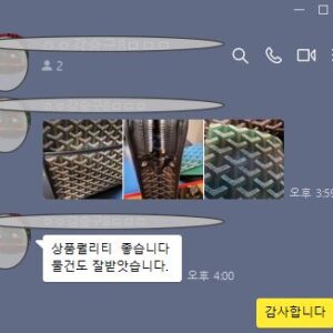 고야드 쥬방스 클러치