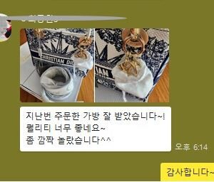디올 레플리카 미디엄 토트백
