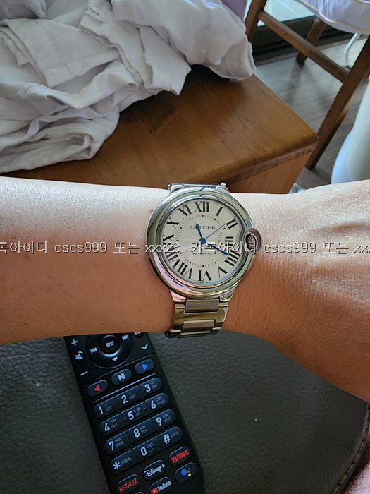 까르띠에 발롱블루 36mm AUTO + BOX 3