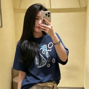 펜디 모노그램 물고기 자수 반팔티 네이비 레플리카 미러급 SA급 S급 고퀄리티 하이엔드 최상급 의류 [남성여성공용]