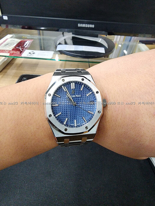 오데마피게 레플리카 시계 15500ST 로얄오크 점보 41MM 3