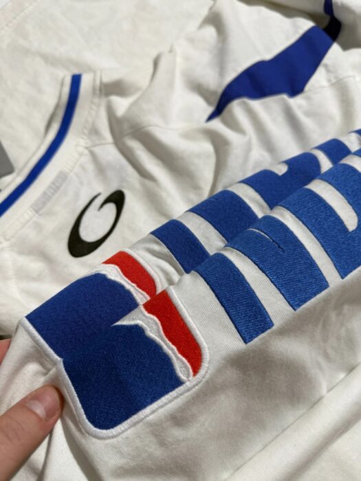 발렌시아가 NBA 화이트 블루 배색 오버핏 반팔 티셔츠 레플리카 미러급 SA급 S급 고퀄리티 하이엔드 최상급 의류 [남성여성공용] 9