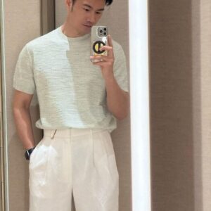 로로피아나 파스텔 사반 니트 티셔츠 레플리카 미러급 SA급 S급 고퀄리티 하이엔드 최상급 의류 [남성]
