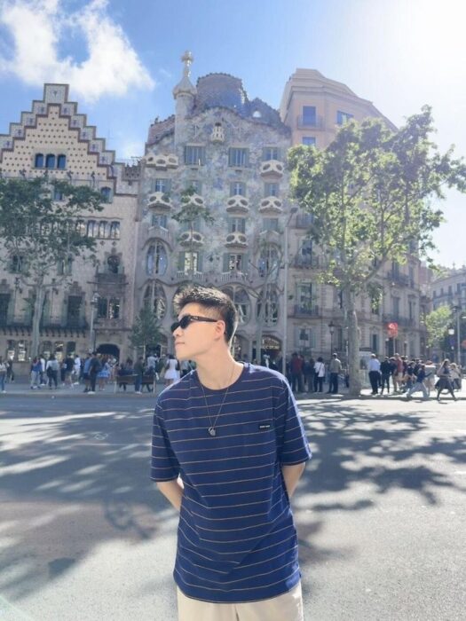 미우미우 로고패치 스트라이프 루즈핏 반팔티셔츠 레플리카 미러급 SA급 S급 고퀄리티 하이엔드 최상급 의류 [남성여성공용] 12