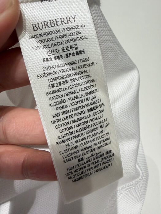 버버리 자수 폴로 반팔 카라티셔츠 (2 color) 레플리카 미러급 SA급 S급 고퀄리티 하이엔드 최상급 의류 [남성여성공용] - thebest 22