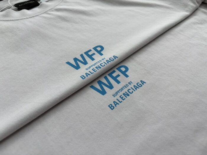 발렌시아가 WFP 투톤 반소매 티셔츠 레플리카 미러급 SA급 S급 고퀄리티 하이엔드 최상급 의류 [남성여성공용] 4