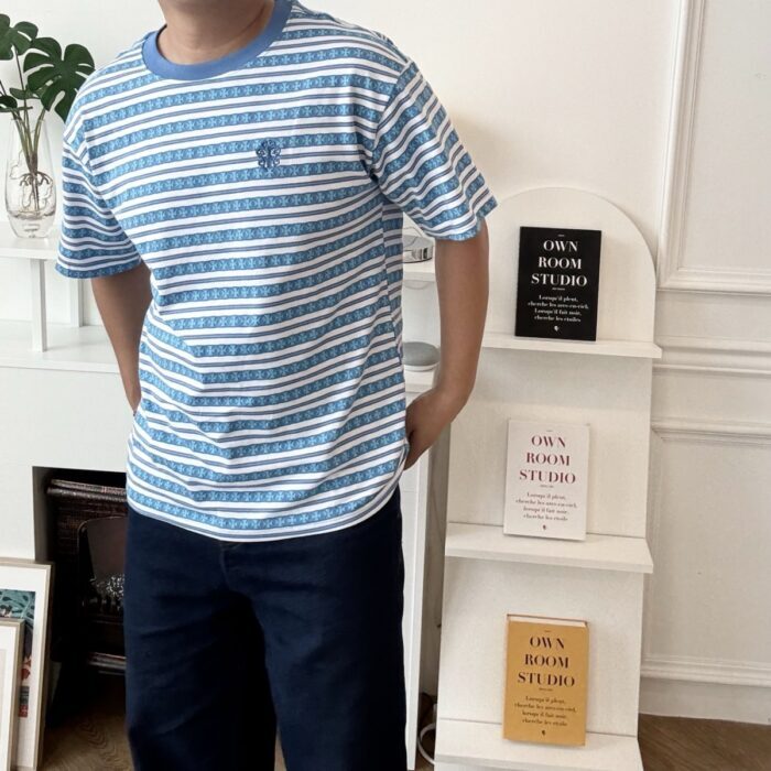 크롬하츠 메티보이 스트라이프 반팔티 레플리카 미러급 SA급 S급 고퀄리티 하이엔드 최상급 의류 [남성여성공용] 22