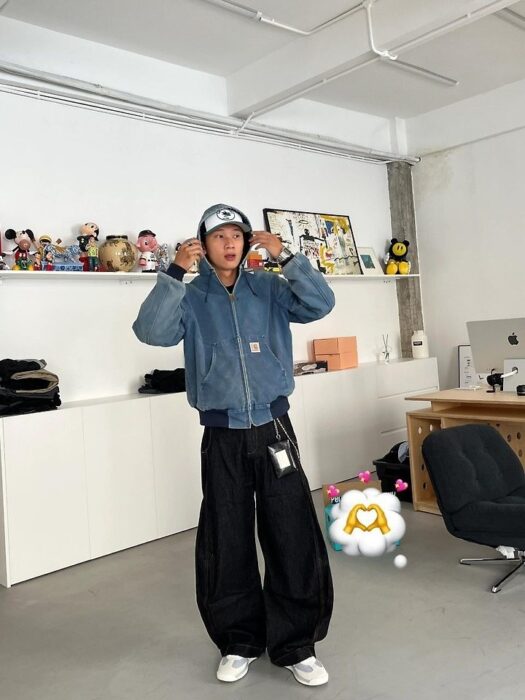 칼하트 WIP OG 액티브 후드 데님자켓 레플리카 미러급 SA급 S급 고퀄리티 하이엔드 최상급 의류 [남성여성공용] 11