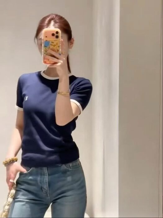 생로랑 카산드라 리브 티셔츠 레플리카 미러급 SA급 S급 고퀄리티 하이엔드 최상급 의류 [여성] 18