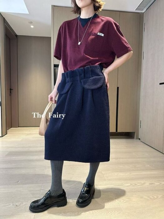 프라다 스트라이프 저지 오버 티셔츠 레플리카 미러급 SA급 S급 고퀄리티 하이엔드 최상급 의류 [남성여성공용] 14
