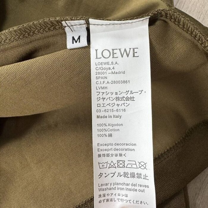 로에베 아나그램 블렌드 저지 티셔츠 레플리카 미러급 SA급 S급 고퀄리티 하이엔드 최상급 의류 [여성] 8