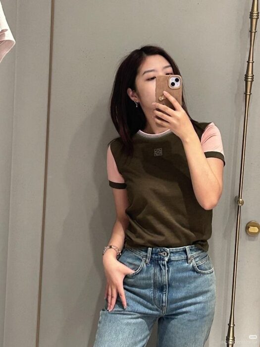 로에베 아나그램 블렌드 저지 티셔츠 레플리카 미러급 SA급 S급 고퀄리티 하이엔드 최상급 의류 [여성] 13