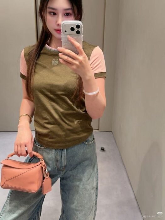 로에베 아나그램 블렌드 저지 티셔츠 레플리카 미러급 SA급 S급 고퀄리티 하이엔드 최상급 의류 [여성] 14