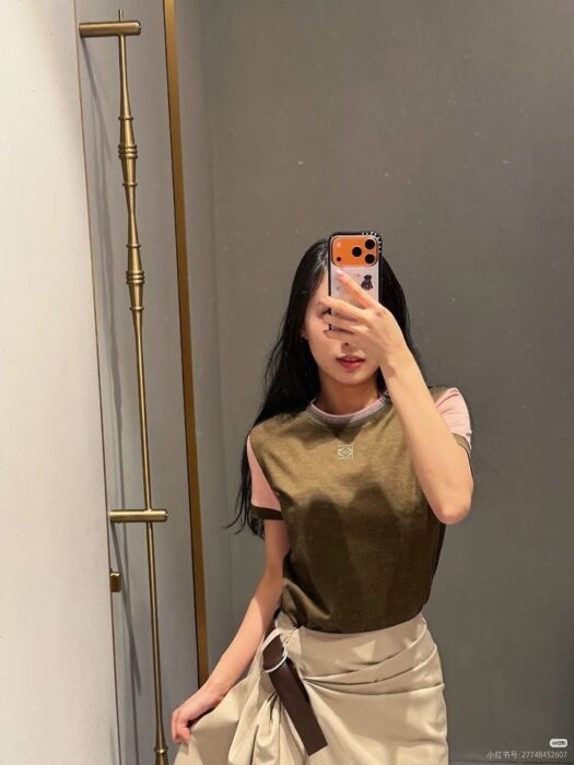 로에베 아나그램 블렌드 저지 티셔츠 레플리카 미러급 SA급 S급 고퀄리티 하이엔드 최상급 의류 [여성] 16