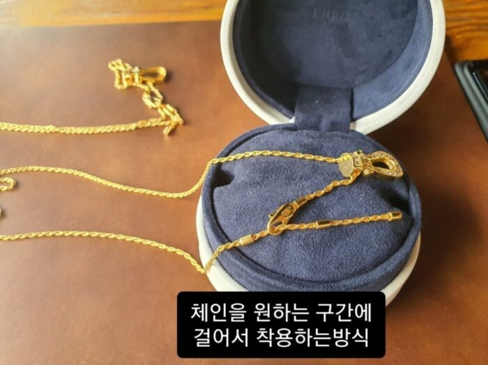 프레드 포스텐 시그니처 목걸이 레플리카 미러급 SA급 S급 고퀄리티 최상급 하이엔드 악세사리 [남성여성공용] 9