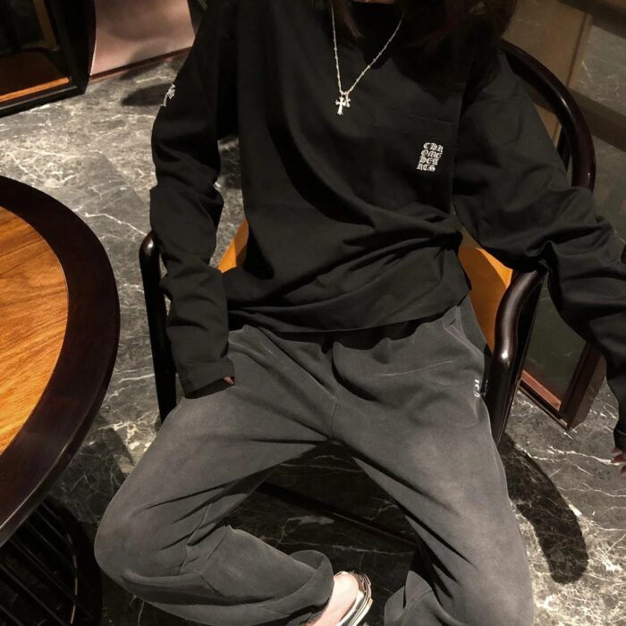 크롬하츠 고딕 포켓 긴팔 티셔츠 레플리카 미러급 SA급 S급 고퀄리티 하이엔드 최상급 의류 [남성여성공용] 9