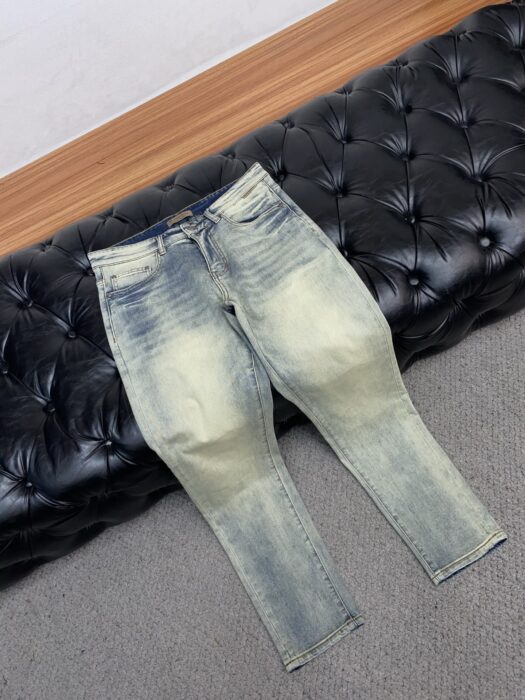 버버리 체크라벨 슬림핏 스트레이트 레그진 레플리카 미러급 SA급 S급 고퀄리티 하이엔드 최상급 의류 [남성] 8