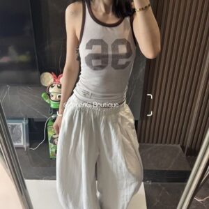 아크네스튜디오 그래픽 시스루 탱크탑 레플리카 미러급 SA급 S급 고퀄리티 하이엔드 최상급 의류 [여성]