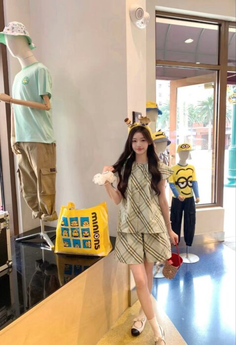 버버리 체크 민트 프리스타일 셔츠 반바지 세트 레플리카 미러급 SA급 S급 고퀄리티 하이엔드 최상급 의류 [여성] 13
