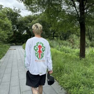 크롬하츠 대거 로고 LA 한정판 롱슬리브 레플리카 미러급 SA급 S급 고퀄리티 하이엔드 최상급 의류 [남성여성공용]
