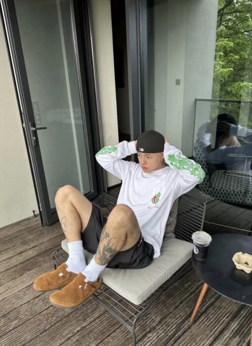 크롬하츠 대거 로고 LA 한정판 롱슬리브 레플리카 미러급 SA급 S급 고퀄리티 하이엔드 최상급 의류 [남성여성공용] 13