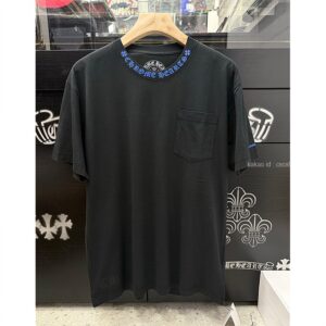 크롬하츠 넥로고 포켓 반팔티셔츠 (8 color) 레플리카 미러급 SA급 S급 고퀄리티 하이엔드 최상급 의류 [남성여성공용] - thebest