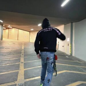 크롬하츠 Mattyboy 핑크 프린트 후드티 레플리카 미러급 SA급 S급 고퀄리티 하이엔드 최상급 의류 [남성여성공용]