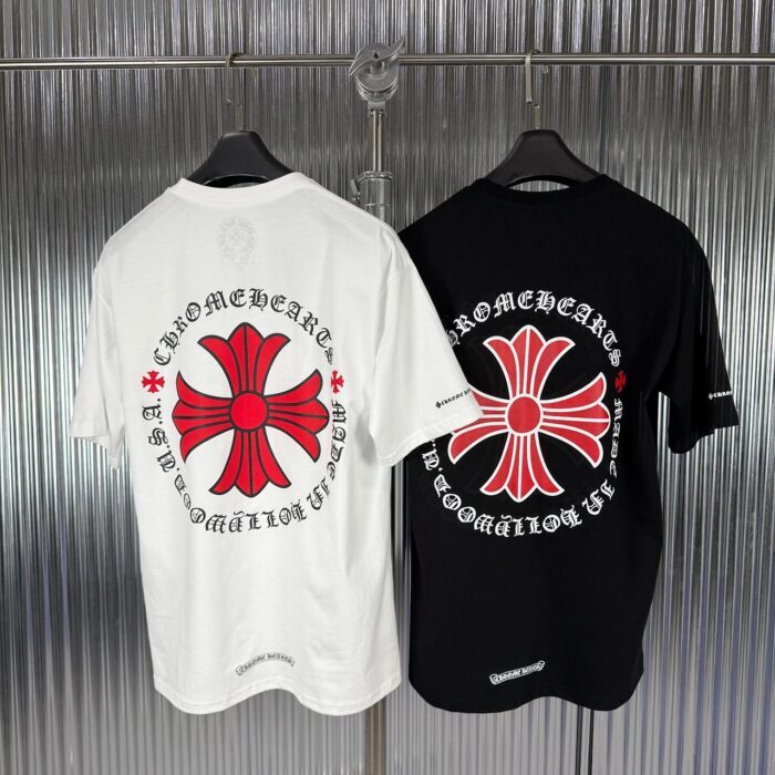 크롬하츠 레드 반팔티 레플리카 미러급 SA급 S급 고퀄리티 하이엔드 최상급 의류 [남성여성공용] 2