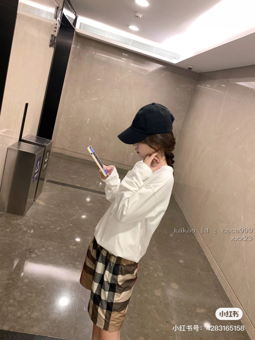 버버리 라지 체크 반바지 레플리카 미러급 SA급 S급 고퀄리티 하이엔드 최상급 의류 [남성여성공용] [셀럽] 3