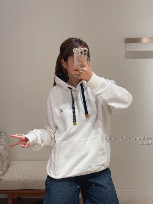 루이비통 LV 플로럴 로프 라인스톤 후드 스웨트셔츠 레플리카 미러급 SA급 S급 고퀄리티 하이엔드 최상급 의류 [남성여성공용] [셀럽] 12