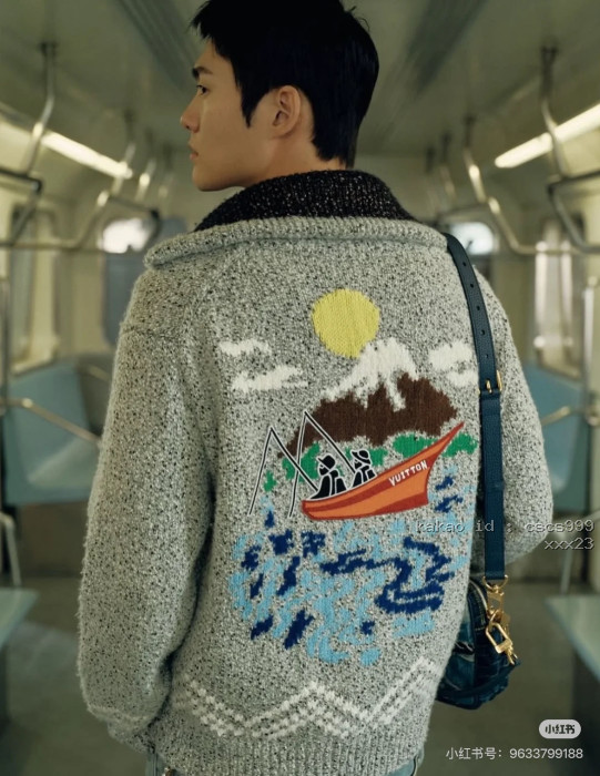 루이비통 LV x Nigo 낚시 니트 가디건 레플리카 미러급 SA급 S급 고퀄리티 하이엔드 최상급 의류 [남성여성공용] [셀럽] 16