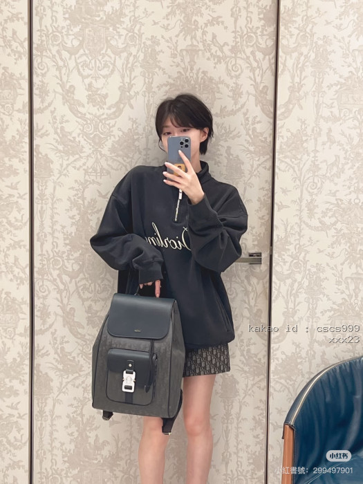 디올 시그니처 로고 프린트 하프집업 스웨트셔츠 레플리카 미러급 SA급 S급 고퀄리티 하이엔드 최상급 의류 [남성여성공용] [셀럽] 6