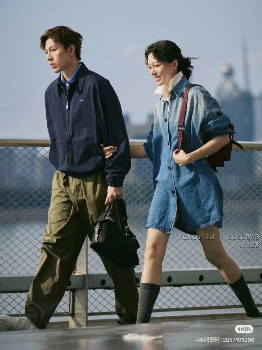 프라다 해링턴 지퍼업 재킷 레플리카 미러급 SA급 S급 고퀄리티 하이엔드 최상급 의류 [남성여성공용] [셀럽] 15